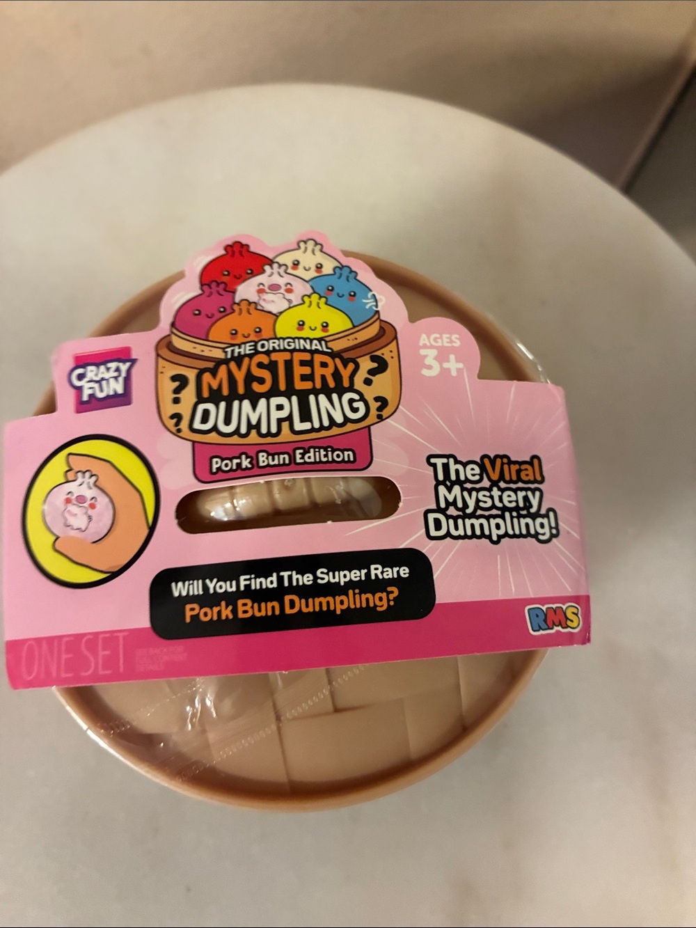 The Original Mystery Dumpling Pork Bun Edition - Pink Surprise Toy